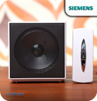 InExcess  Siemens Cubist Portable Door Bell Chime Kit MP3 Wireless DCW