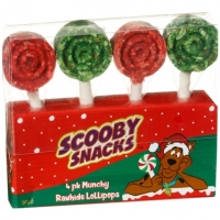 BMStores  Scooby Snacks Munchy Rawhide Lollipops 4pk