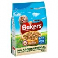 Asda Bakers Complete Dry Delicious Meaty Chunks Chicken & Country Veg