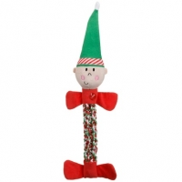 BMStores  Christmas Dog Rope Toy - Elf