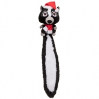 BMStores  Christmas Crinkle Tails Squeaky Dog Toy - Skunk