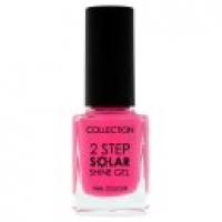 Asda Collection 2 Step Solar Shine Gel Nail Colour Sunset Pink