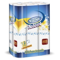 QDStores  Nicky Talent Paper Towels (12 Pack)
