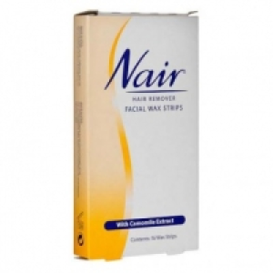 Nair Facial Wax Strips 16 Pack &pound;1.00
