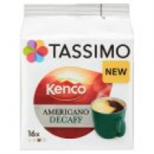 16 Kenco Americano Decaff Coffee Pods £3.99
