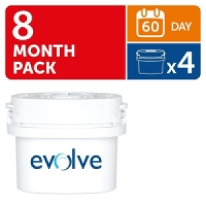 Aqua Optima Evolve 60 Day Water Filter 4 Pack (3+1 FREE) £8.99
