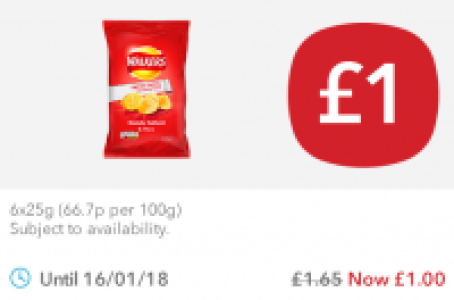Walkers Crisps £1.00