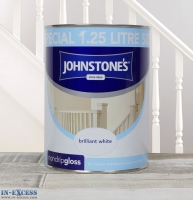 InExcess  Johnstones Non Drop Gloss Brilliant White 1.25 Litre
