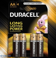 InExcess  Duracell AA Alkaline Battery - 4 PK