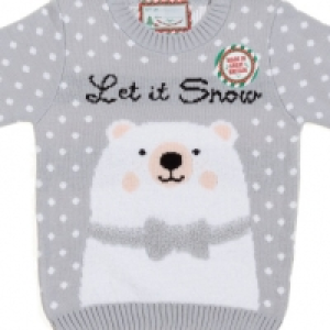 Christmas Jumper Kids - Polar Bear £2.00