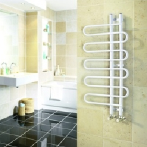 Embrace 500 x 1000mm Towel Rail White
