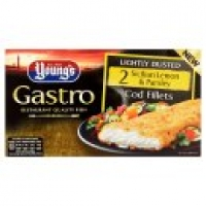 Gastro 2 Lightly Dusted Sicilian Lemon & Parsley Cod Fillets £2.50