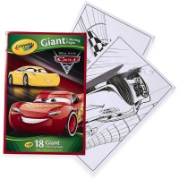 BigW  Crayola Giant Colouring Pages - Cars 3