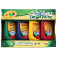 BigW  Crayola 4 Pack Finger Paint