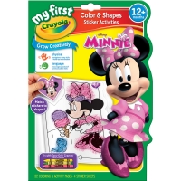 BigW  Crayola My First Colour & Shapes Disney Minnie Mouse Sticker