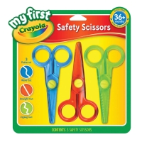 BigW  Crayola 3 Pack Safety Scissors