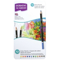 BigW  Derwent Academy Colour Pencils 12 Pack