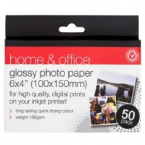 Poundland  6x4 Photo Paper