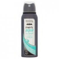 Asda Asda Mens Compressed Aqua Anti-Perspirant Deodorant