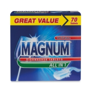 Magnum All In One Dishwasher Tablets £5.49