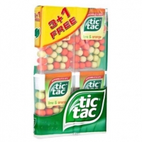 Poundland  Tic Tac Lime & Orange 18g 3+1 Free