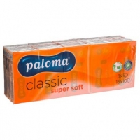 Poundland  Paloma Soft 3ply Pocket Tissues 10 Sheets 15 Pack