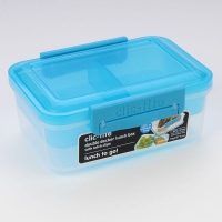 QDStores  Polar Gear Clic Tite Double Decker Turquoise Lunch Box Clip 