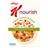 Asda Kelloggs Special K Nourish Flakes Clusters & Seeds Cranberry & Red Ap