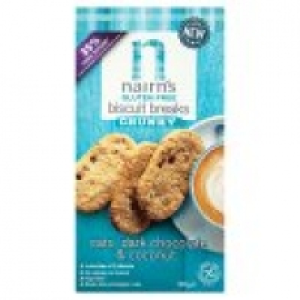 Gluten Free Biscuit Breaks Chunky Oats, Dark Chocolate & Coc £1.00