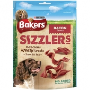Bakers Sizzlers - Tasty Bacon Flavour 6 x 120g &pound;1.19