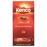 Makro Kenco Kenco Smooth One Cup Coffee Sticks 200 x 1.8g (360g)