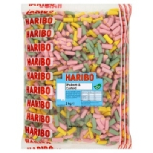 Haribo Rhubarb & Custard 3kg Bag £8.99