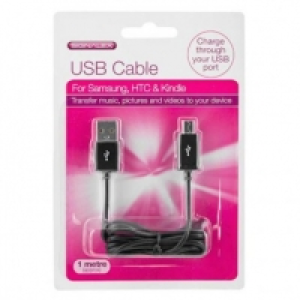 Signalex Usb To Micro 5 Pin Charging Cable 1m £1.00