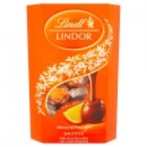Lindor Orange Milk Chocolate Truffles with a Smooth Melting  £4.00