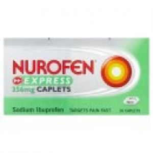 Express 256mg Sodium Ibuprofen Caplets £3.00