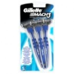 Mach 3 Disposable 5 Razors &pound;4.00