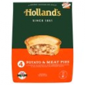 4 Meat & Potato Pies £2.50