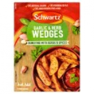 Garlic & Herb Wedges Recipe Mix £0.85