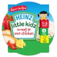 Asda Heinz Little Kidz Sweet & Sour Chicken Tray Meal 12m+