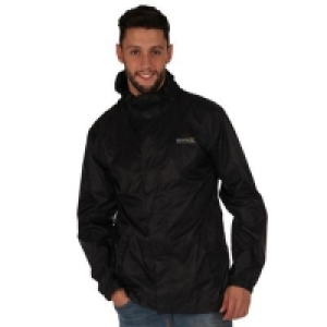 Regatta - Black pack it waterproof jacket &pound;18.00