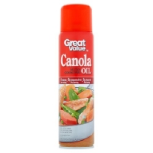 Great Value Canola Oil Cooking Spray, 8 oz &pound;2.72