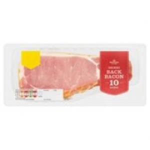 Morrisons Smoked Back Bacon Rashers 10 Pack £1.84