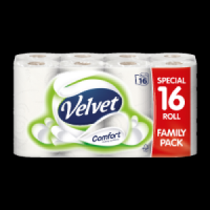 Velvet Comfort Toilet Tissue £5.50