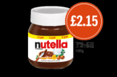 Nutella £2.15