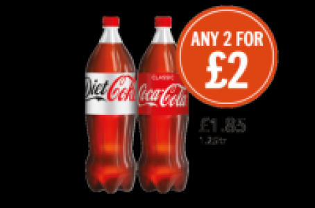 Coke Diet, Coca Cola £2.00