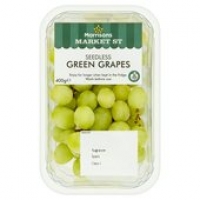 Morrisons  Morrisons Seedless Green Grapes