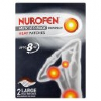 Asda Nurofen Muscle & Back Pain Relief Large Heat Patches Non-Medicated P