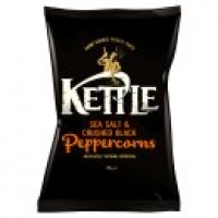 Asda Kettle Chips Sea Salt & Crushed Black Peppercorns