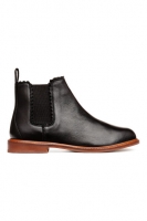 HM   Leather Chelsea boots