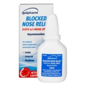 Gal Blocked Nose Relief £1.00